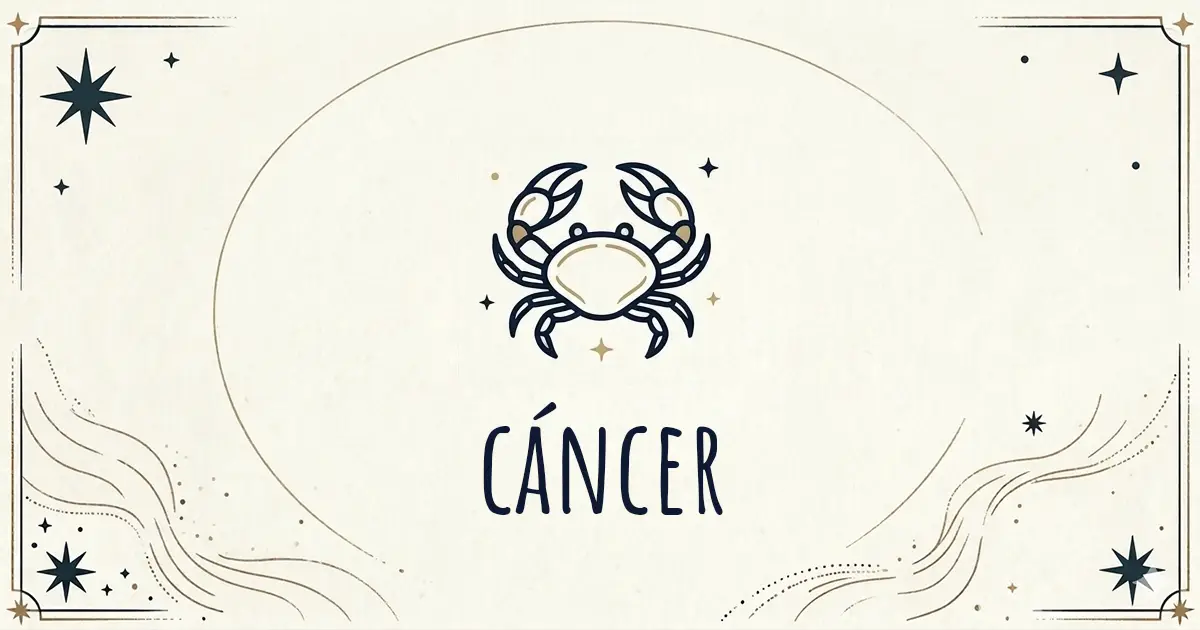 Horóscopo Cáncer semanal