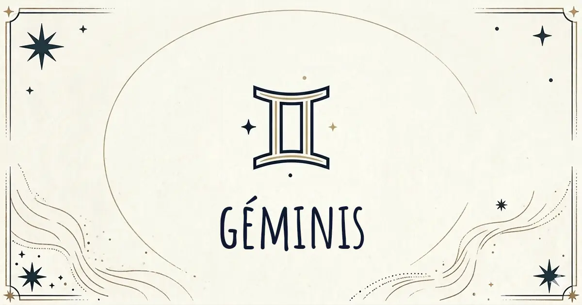 Horóscopo Géminis semanal