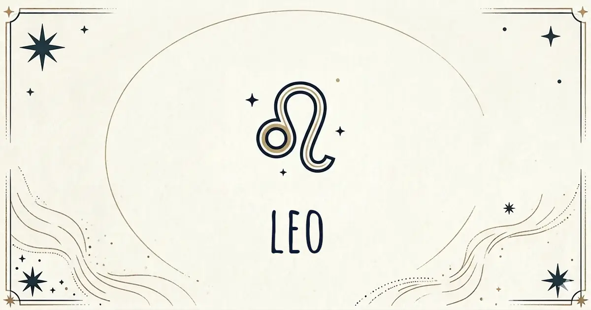 Horóscopo Leo semanal