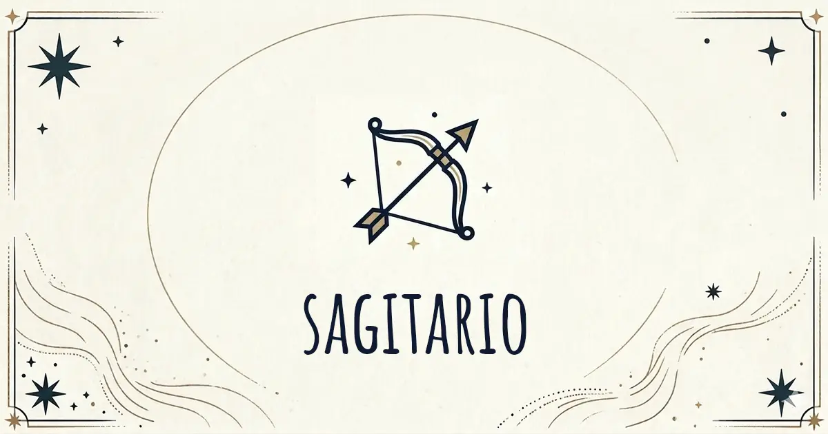 Horóscopo Sagitario semanal